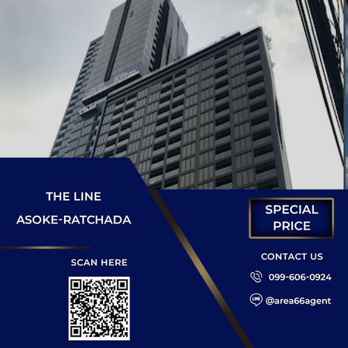 🔥 ขายด่วน!! คอนโดThe Line Asoke-Ratchada