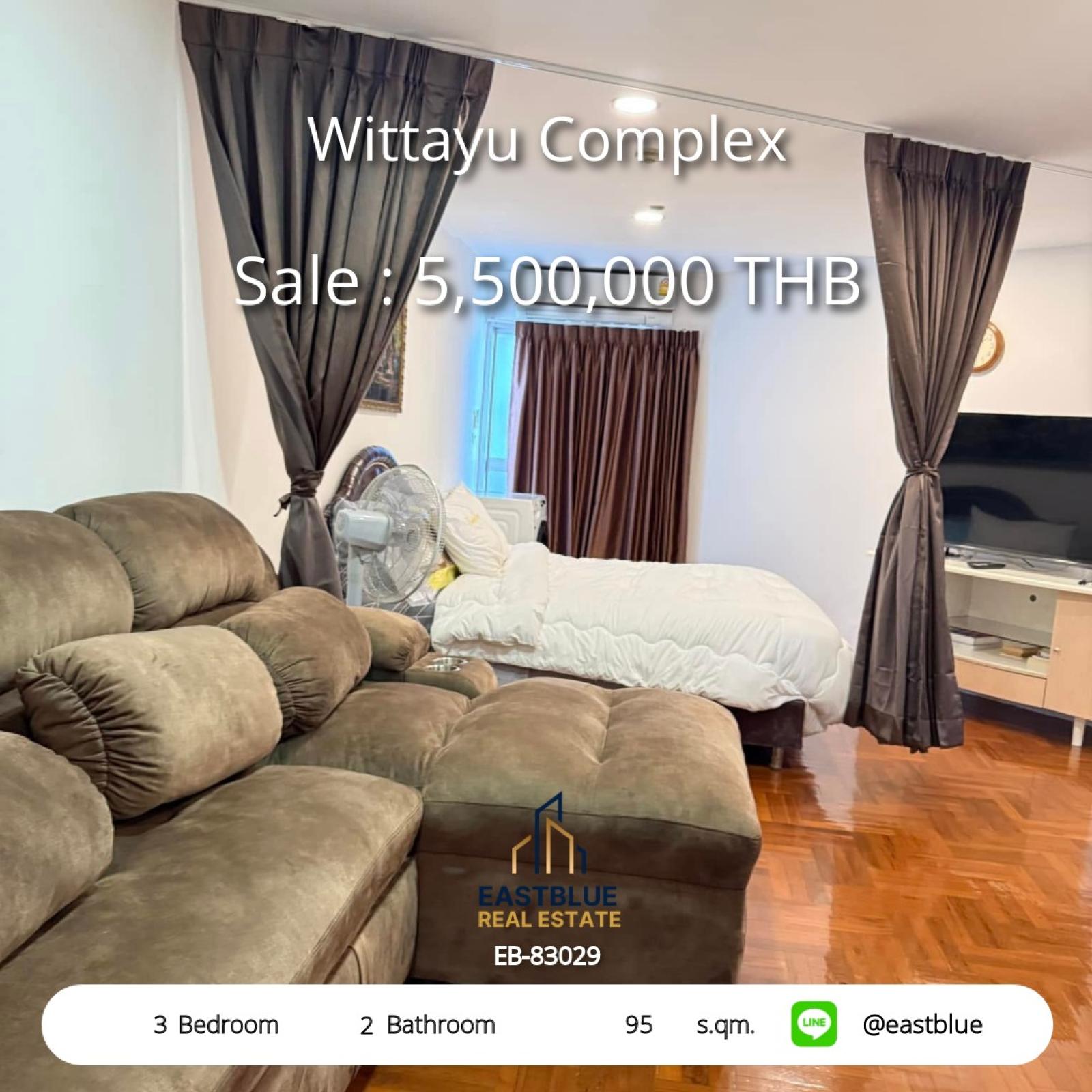 11/08/2026, รวมค่าโอน 🏡 ขาย คอนโด 3 ห้องนอน วิทยุ คอมเพล็กซ์ 95 ตร.ม. เลี้ยงสัตว์ได้ 5.5 ลบ. 0642748883