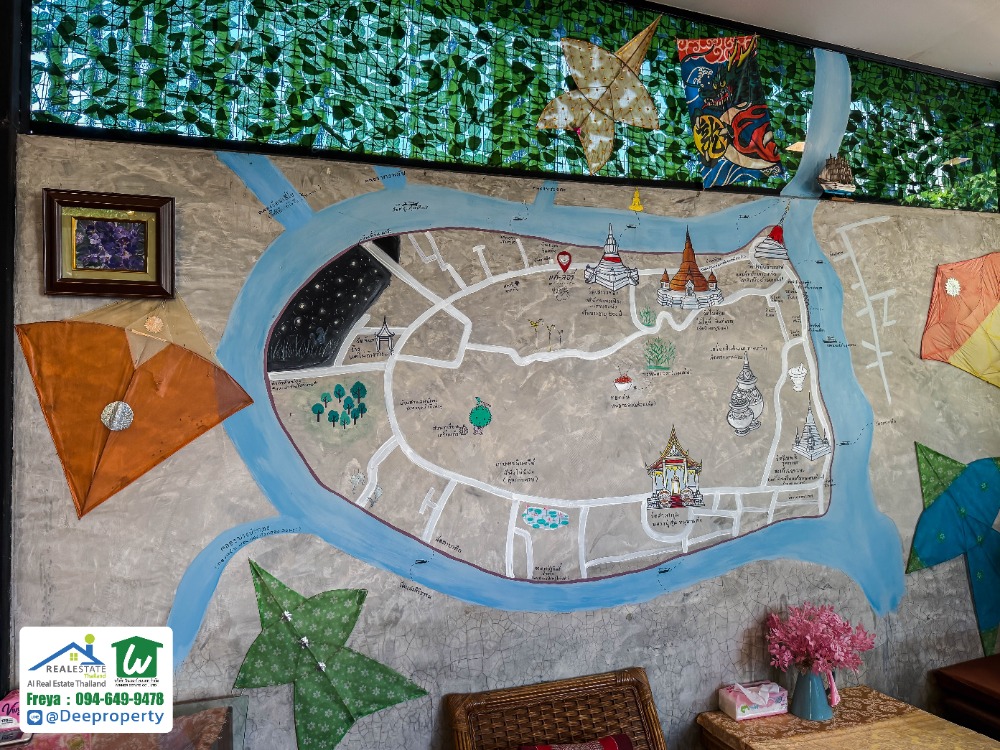 🏡 ขายโฮมสเตย์พร้อมกิจการร้านกาแฟ คาเฟ่สุดชิค☕ บนเกาะเกร็ดวิวหลักล้านริมแม่น้ำเจ้าพระยา ใกล้ท่าเรือ – รูปที่ 3