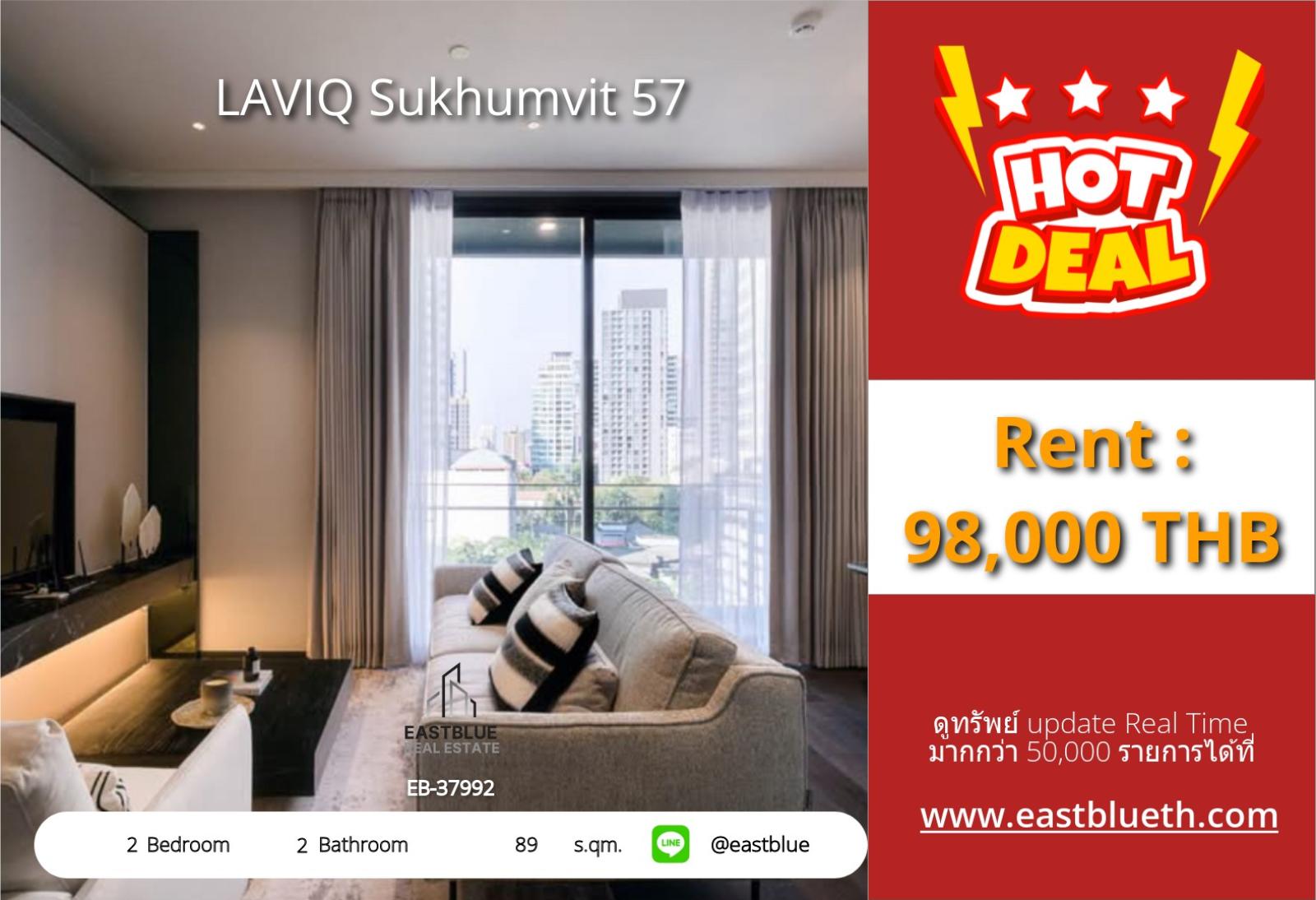 05/10/2026, 🏡 For rent: luxury condo LAVIQ Sukhumvit 57
2 bedrooms, beautiful view, near BTS Thonglor, only 90,000/month. 🔑 0642748883