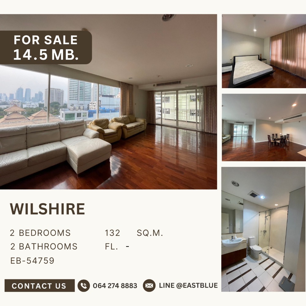 ขายด่วน! ราคาดีมาก! 🔥Wilshire🔥 คอนโดสุด Private มีเพียง 78 ยูนิต ใจกลางอโศก ห้ามพลาดเลย ขายด่วน! ราคาดีมาก! 🔥Wilshire🔥 คอนโดสุด Private มีเพียง 78 ยูนิต ใจกลางอโศก ห้ามพลาดเลย