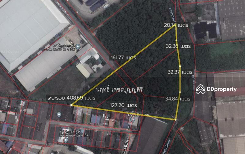 K1625 Land for sale 4-3-32 rai (filled) Soi Suksawat 84 near Paolo Hospital, Phra Pradaeng K1625 Land for sale 4-3-32 rai (filled) Soi Suksawat 84 near Paolo Hospital, Phra Pradaeng