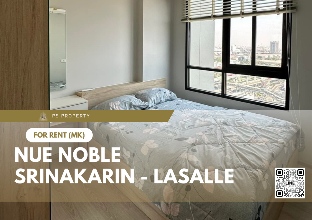 For rent ✨ Nue Noble Srinakarin - Lasalle ✨ complete furniture and electrical appliances, near MRT Sri Lasalle. For rent ✨ Nue Noble Srinakarin - Lasalle ✨ complete furniture and electrical appliances, near MRT Sri Lasalle.