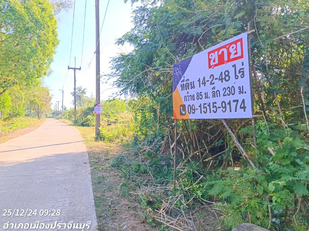 ขายที่ดินแปลงสวย ใกล้สามแยกศูนย์ราชการปราจีนบุรี เหมาะทำร้านค้า ร้านอาหาร – รูปที่ 2