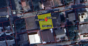 Land Pridi Banomyong 15 / 98 Square Wa (FOR SALE) PALM849
