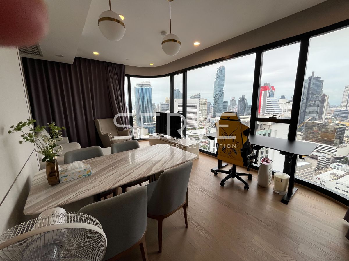 Nice Room 2 Beds Good Location MRT Sam Yan 180 m. and Samyan Mitrtown Mall @ Ashton Chula-Silom