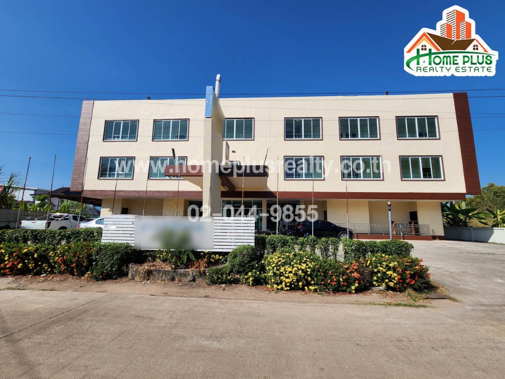 Two-building hotel connected near Udon Thani Airport, Udon Thani Province, area 1 rai 1 ngan 33.5 square wa.