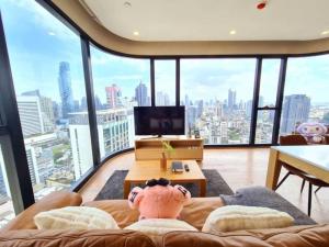 🔥For urgent rent🔥 Condo Ashton Chula Silom (Ashton Chula-Silom) 2 bedrooms, 1 bathroom, 57 sq m., 30th floor, complete electrical appliances, near MRT Sam Yan, Chulalongkorn University