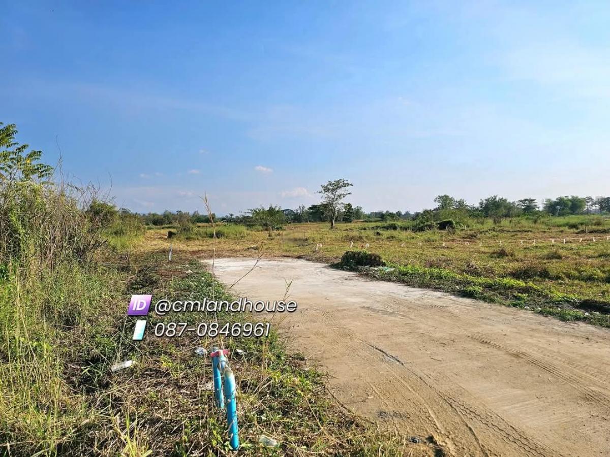 Land 1-0-14 rai for sale, cheap price 1.99 million (4,800/sq m), Song Ban Subdistrict, Doi Saket District, near Pa Pong Guard Tower, to Central Festival Chiang Mai, only 18 km. – รูปที่ 3
