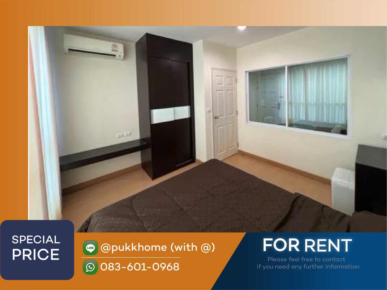 Life @ Sukhumvit 65 | 1 Bedroom ✨ Rent 15,000 📞LINE @pukkhome ( with@ )