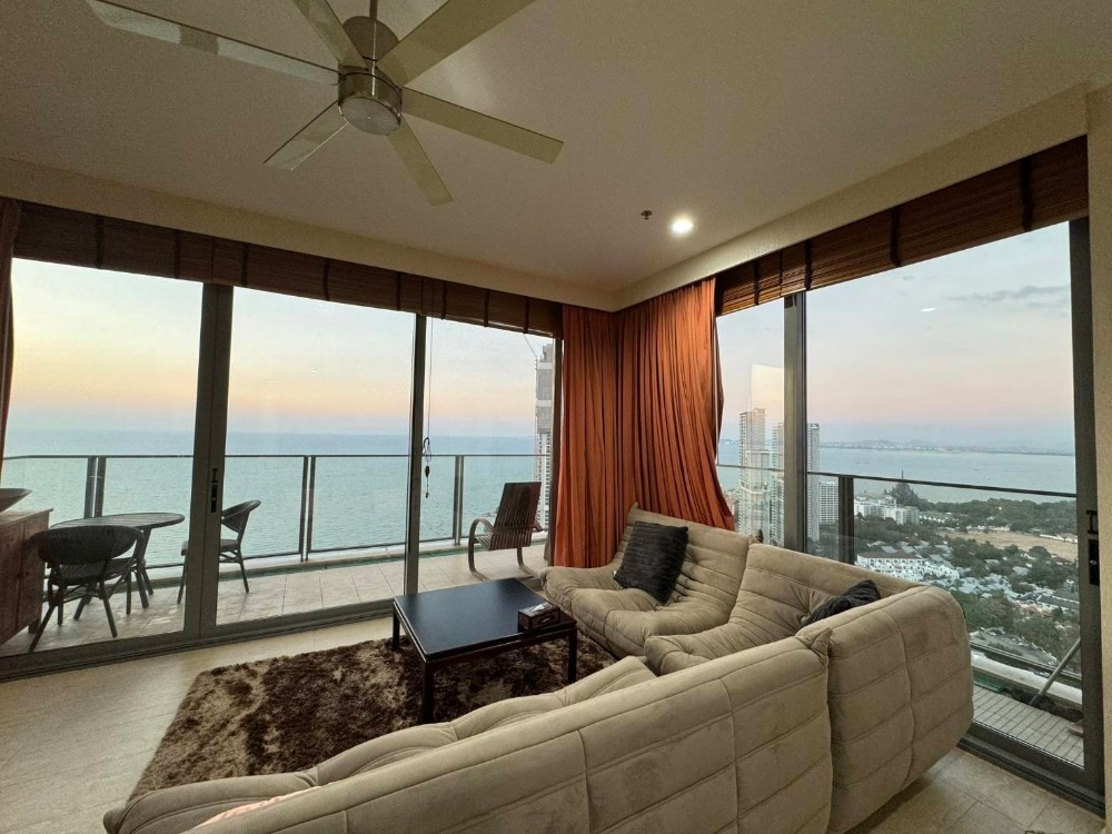 For Sale Condo Northpoint Pattaya 3 bed corner private view (S03-1642S)