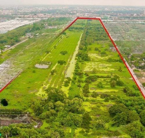 Large Land for Sale in Rangsit Area, Approximately 95 Rai, Near Major Commercial Zone, Suitable for Development and Long-Term Investment