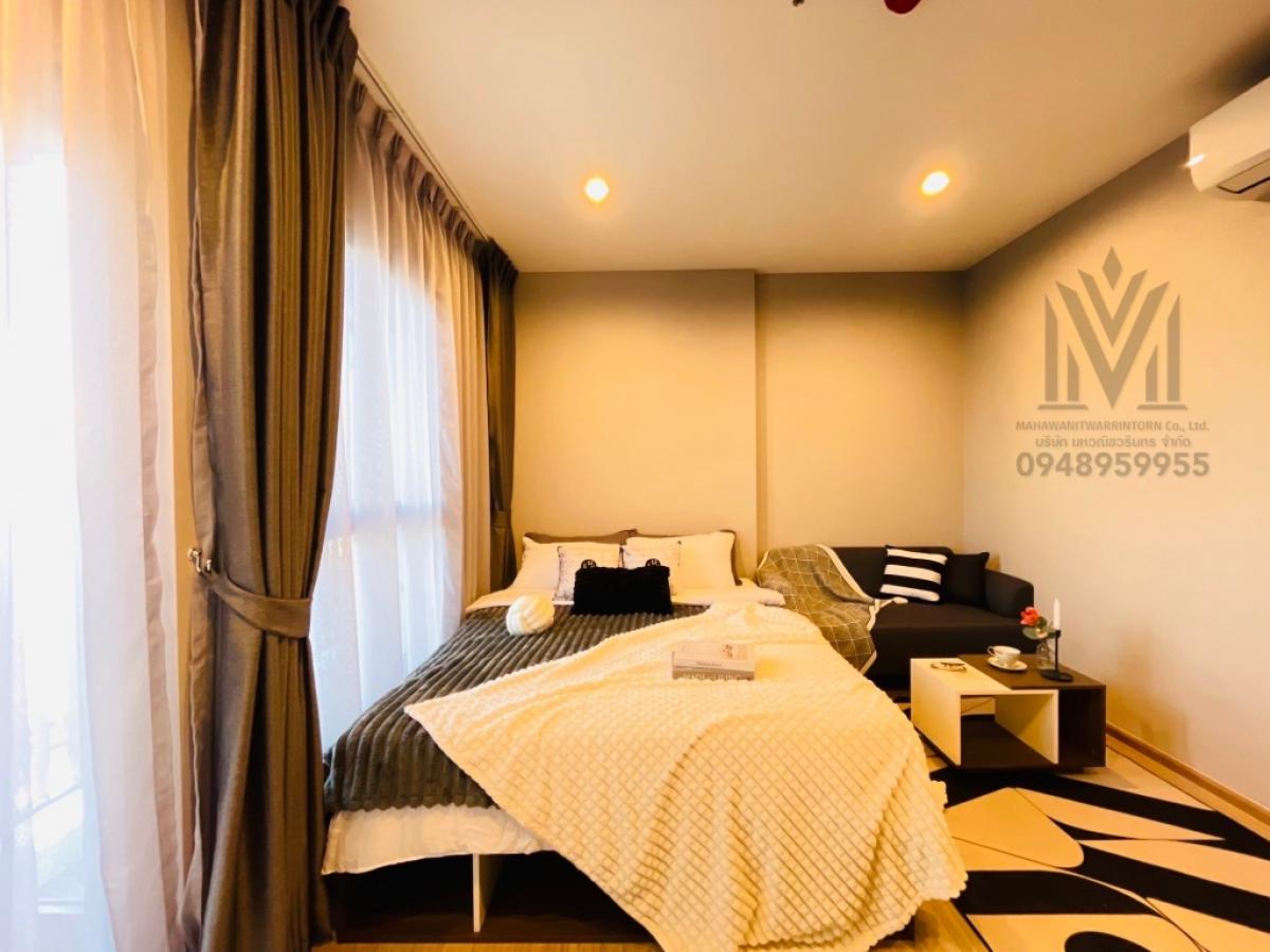 🔥🔥🔥 For rent, The Tree, Hua Mak, Fi, complete, ready to enter the beautiful room. Building D, 7th floor, only 10,000 baht, not allowed to raise animals. – รูปที่ 2