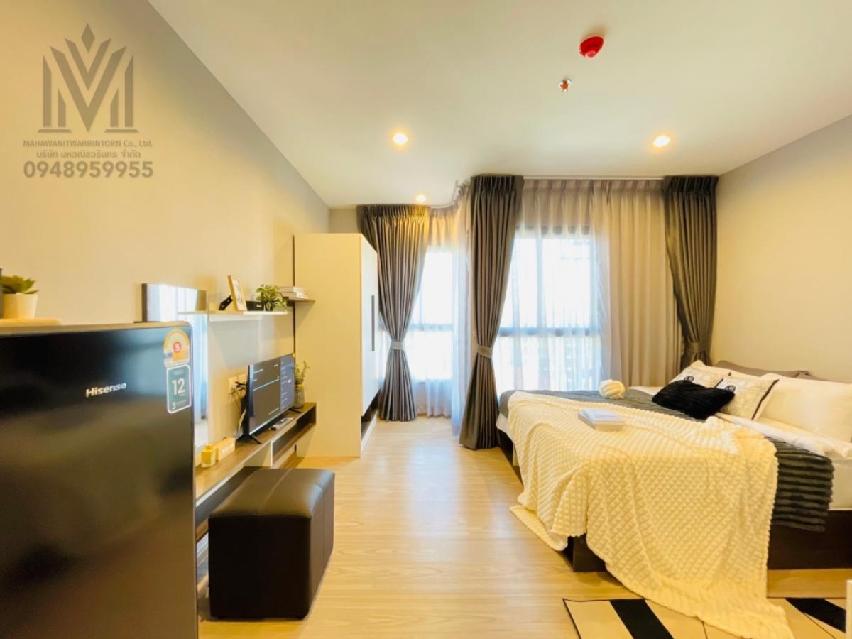 🔥🔥🔥 For rent, The Tree, Hua Mak, Fi, complete, ready to enter the beautiful room. Building D, 7th floor, only 10,000 baht, not allowed to raise animals. – รูปที่ 3