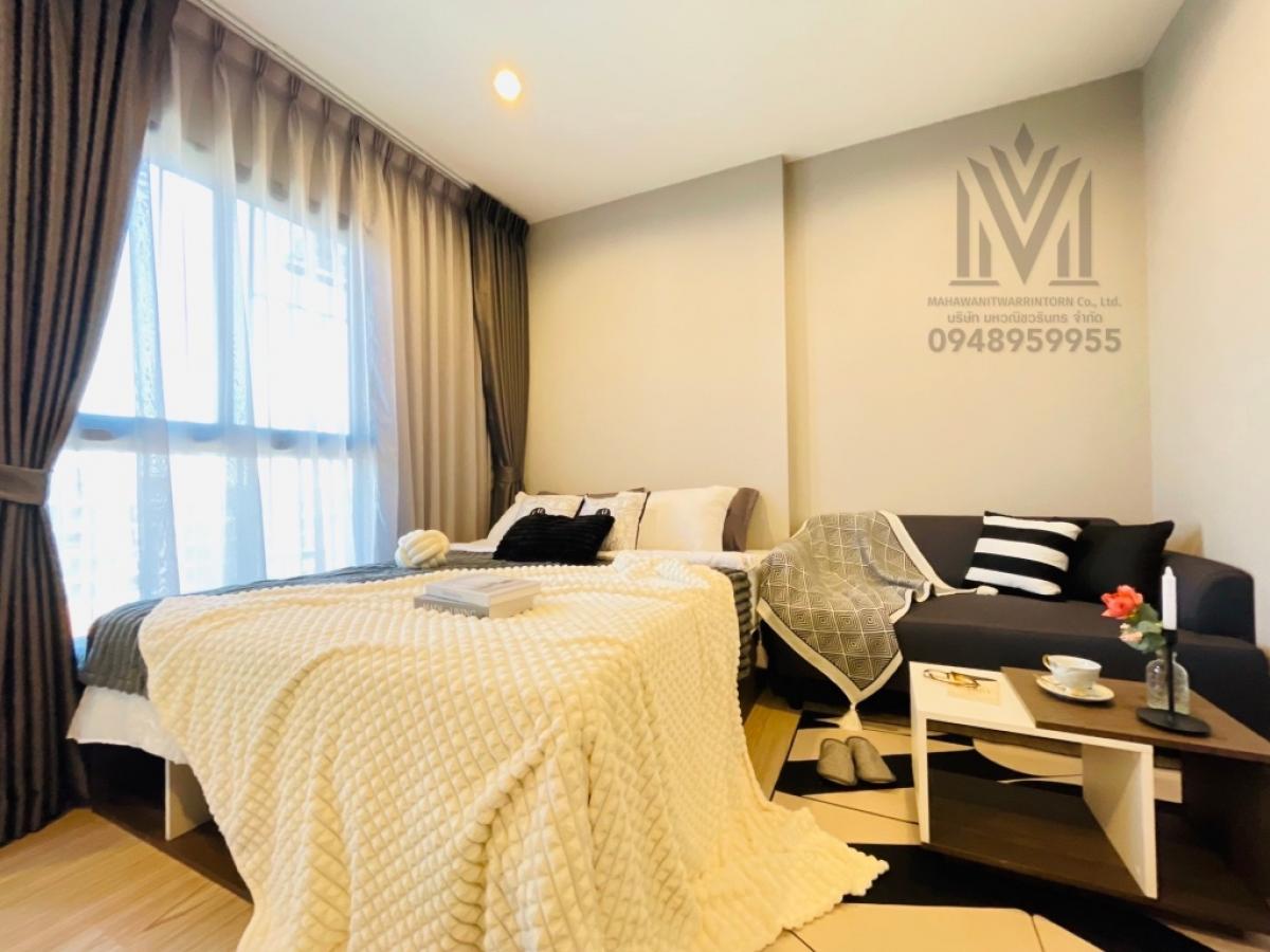 🔥🔥🔥 For rent, The Tree, Hua Mak, Fi, complete, ready to enter the beautiful room. Building D, 7th floor, only 10,000 baht, not allowed to raise animals. – รูปที่ 4