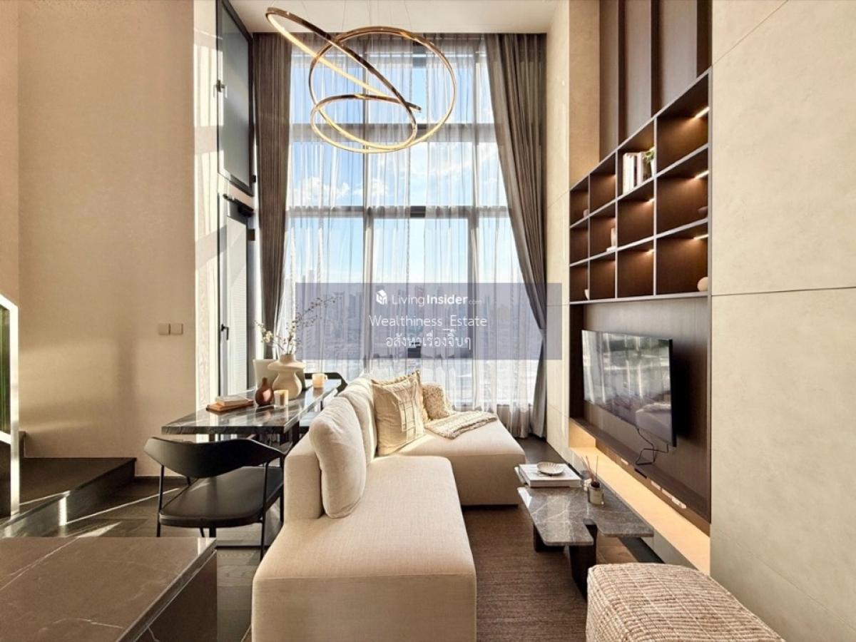 🪜🌳Conner Ratchathewi - 1bed1bath (Loft) Size 50 sq.m. 📲 𝟎𝟔𝟒-𝟕𝟗𝟒𝟒𝟐𝟔𝟑(Khun Nam)
