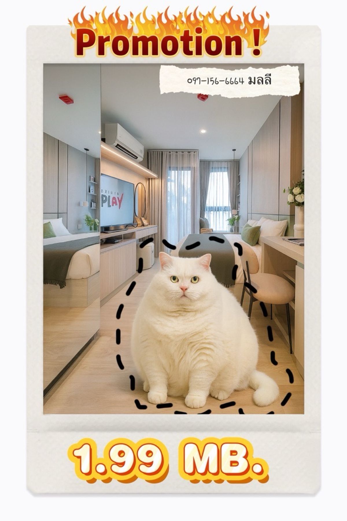 🔥 ห้องสุดท้าย! คอนโดพร้อมอยู่ ใกล้ BTS ศรีอุดม 🐾 เลี้ยงสัตว์ได้ ผ่อนเริ่ม 5,xxx บ./เดือน – รูปที่ 4
