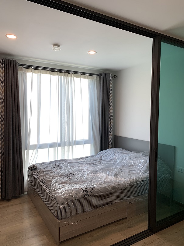 ขาย พราว คอนโด (Proud Condo) ฉะเชิงเทรา ห้องใหม่ พร้อมเข้าอยู่ เฟอร์นิเจอร์ เครื่องใช้ไฟฟ้าครบ – รูปที่ 3