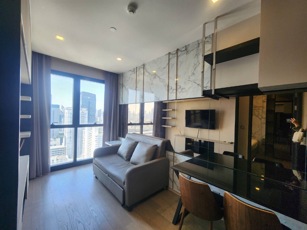 🎈 FOR RENT Ashton asoke 🎈 Sukhumvit / BTS Asoke 1 Br 35.28 sqm. Fl.29 🎈 – รูปที่ 2