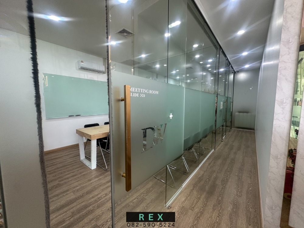 For rent: space/office on Ratchada-Rama 9-Huai Khwang Road, suitable for showroom, clinic, office, usable area 218 square meters. – รูปที่ 2