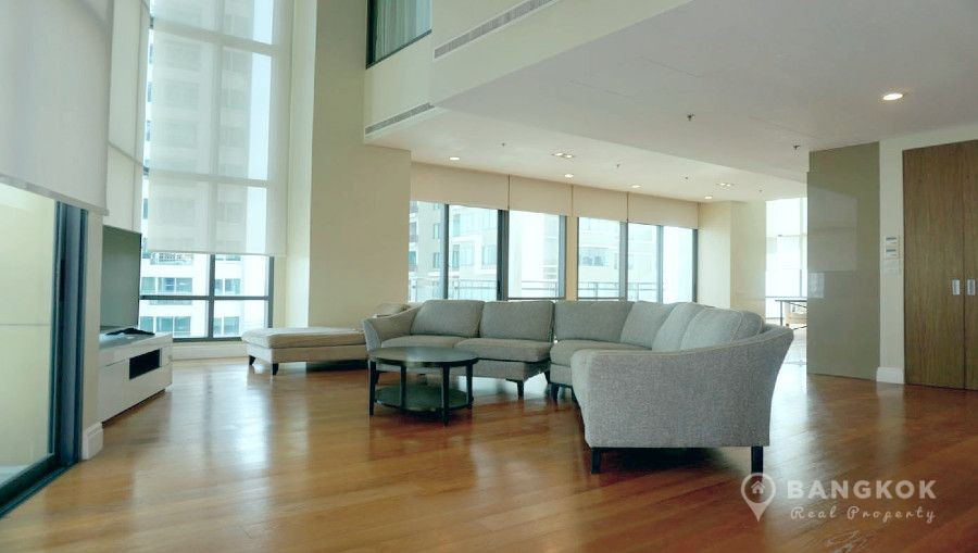 Bright Sukhumvit 24 | Unique Family Sized Spacious 6 Bed 6 Bath Duplex
