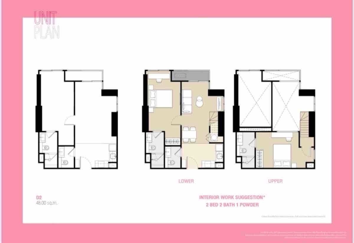 จองวันนี้ รับIPHONE 18 ทันที🔥2Bed2Bath2จอดรถ ราคาดีมาก  – รูปที่ 3