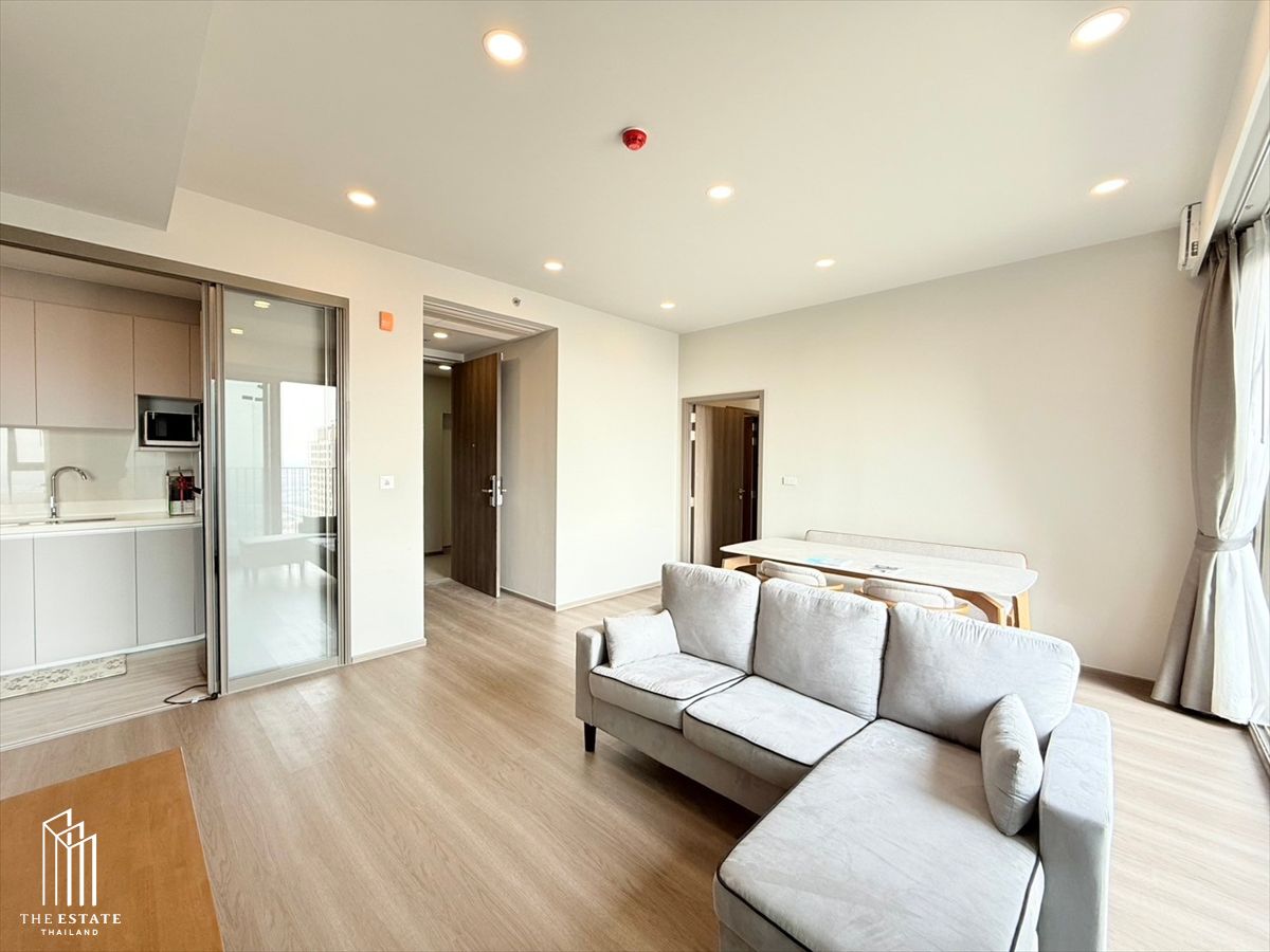For rent Whizdom The Forestias (Destinia) 2 ห้องนอนขนาดใหญที่สุดในชั้น Layout แบบหน้ากว้าง  – รูปที่ 3