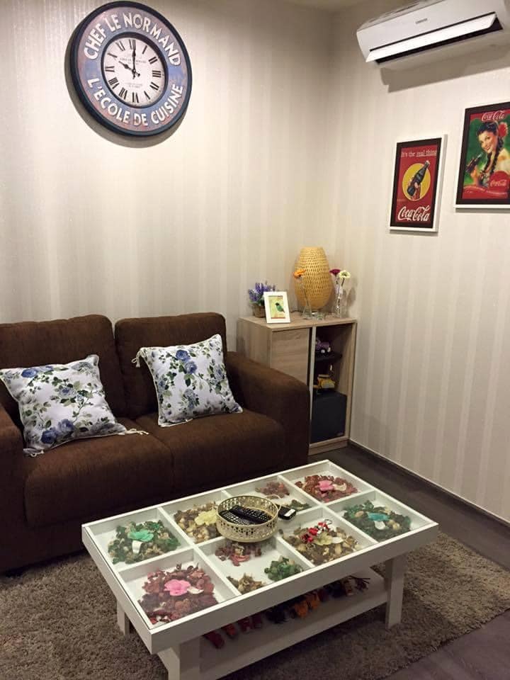East direction, beautiful room, complete furniture ⭐The Base Park West (The Base Park West Sukhumvit 77)