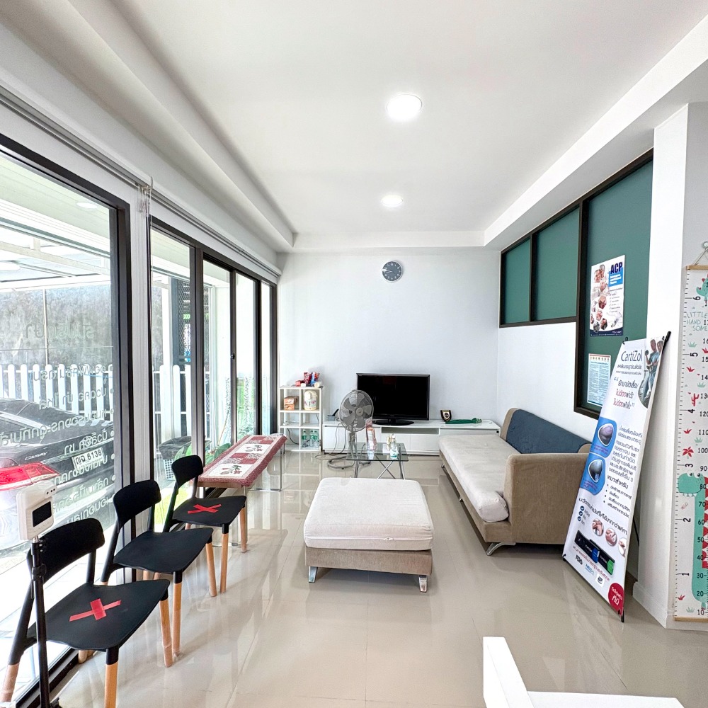 For rent: 4-storey home office, Business Town project, on Theparak Road, good location, fully furnished, ready to move in, with parking space, near community area – รูปที่ 3
