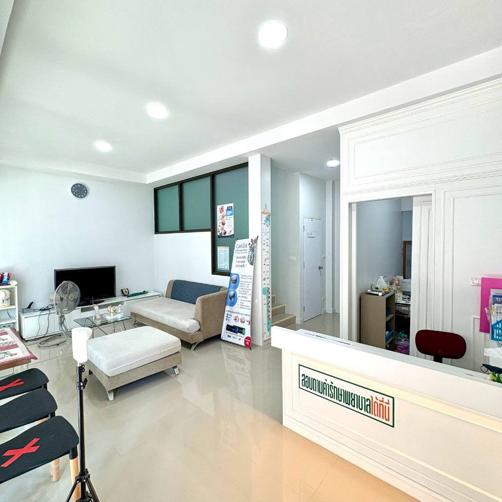 For rent: 4-storey home office, Business Town project, on Theparak Road, good location, fully furnished, ready to move in, with parking space, near community area – รูปที่ 4