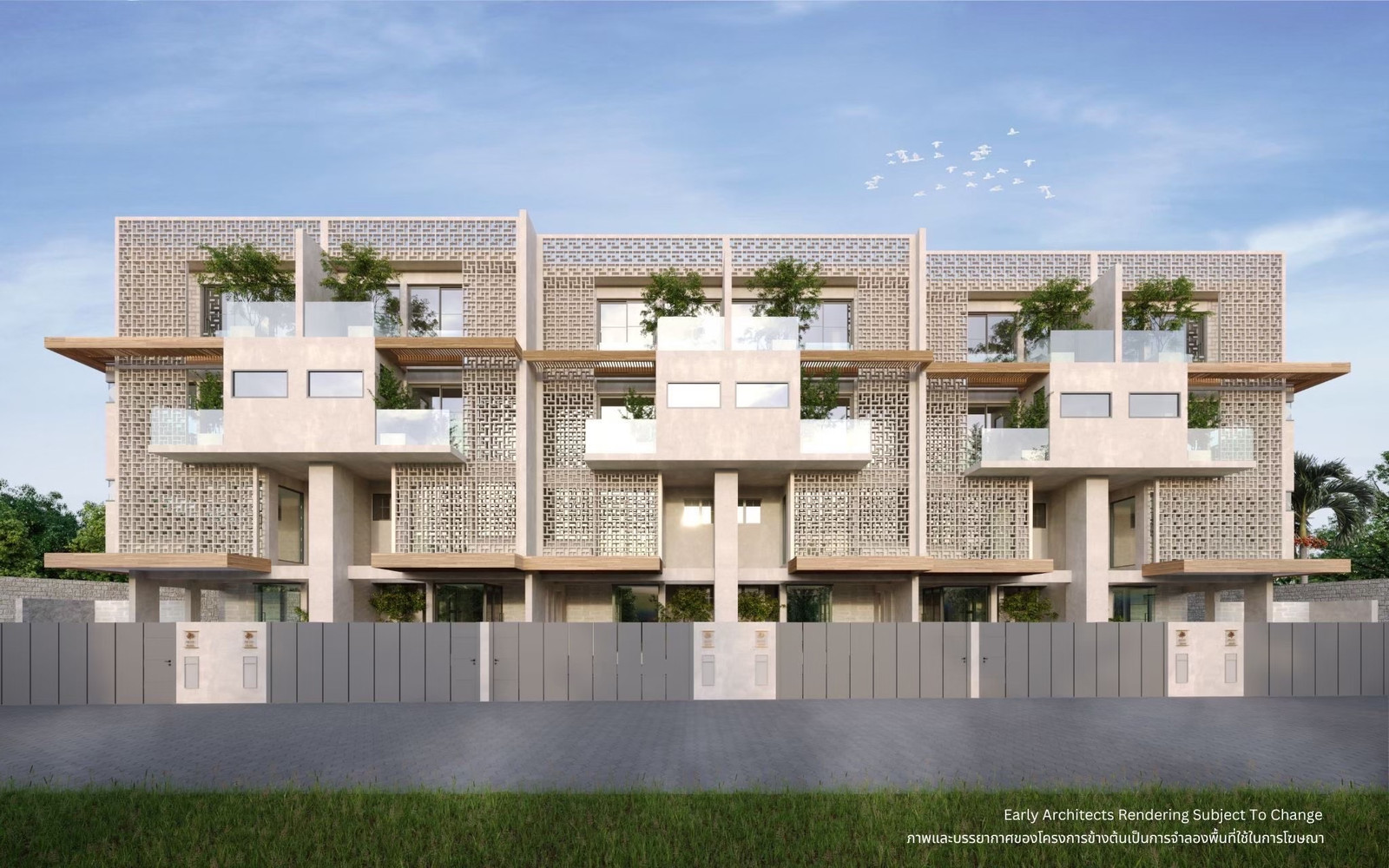 Luxury house near the beach, Bang Saray, Sattahip, ECO HOME BANGSARAY project, 4-storey detached house, 4 bedrooms Luxury house near the beach, Bang Saray, Sattahip, ECO HOME BANGSARAY project, 4-storey detached house, 4 bedrooms