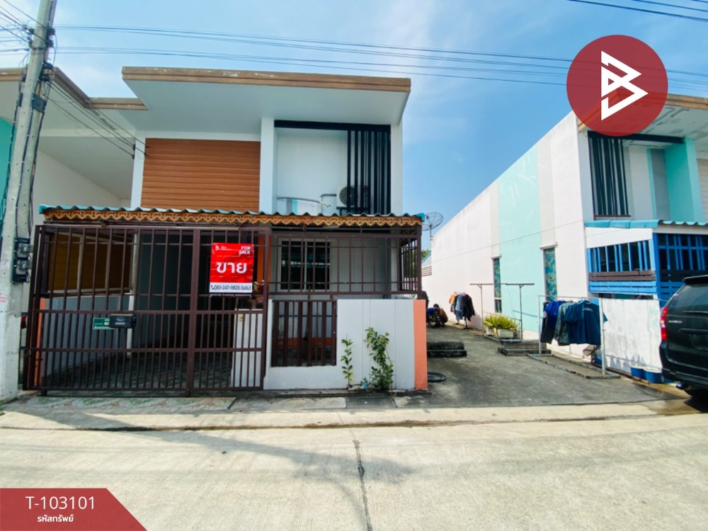 ขายทาวน์เฮ้าส์ หมู่บ้านเดอะมันนี่ มี พันธุวงษ์ บ้านเกาะ สมุทรสาคร