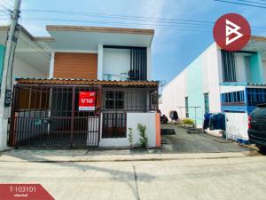 Townhouse for sale, The Money Village, Phanthawong, Ban Ko, Samut Sakhon