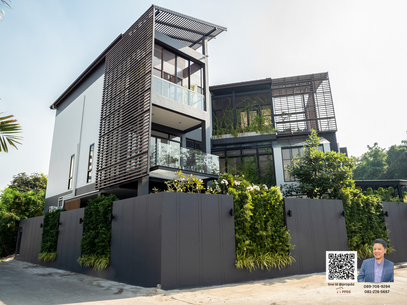 บ้านเดี่ยวหลังใหญ่ พร้อมสระว่ายน้ำส่วนตัว ทำเลสุขุมวิท   – รูปที่ 2