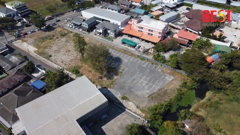 For sale: vacant land, almost 3 rai, on Yothin Phatthana Road, beautiful plot shape, already filled, suitable for investment – รูปที่ 4
