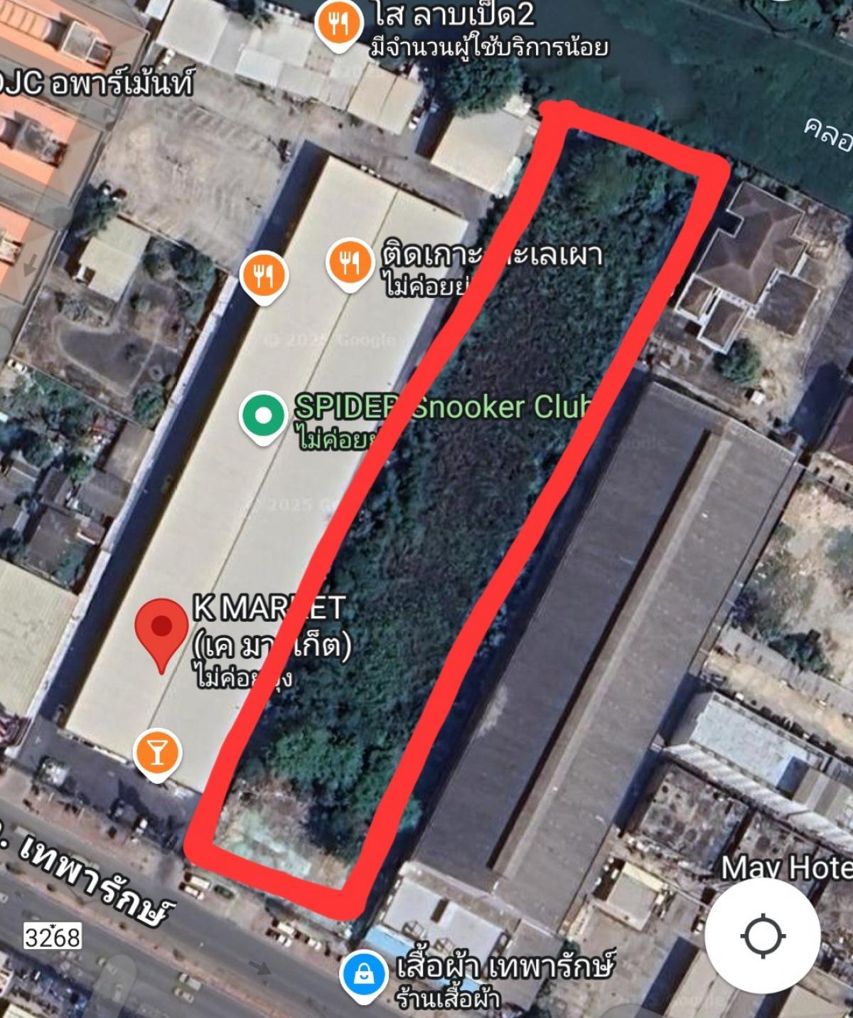 Land for rent on the main road Thepharak – รูปที่ 2