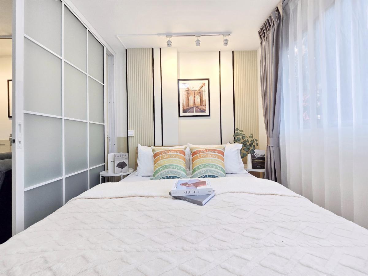 《Free furniture》Cheaper than rent 🥰🥰🥰 Garden view, beautiful room, near the BTS, Lumpini Center, Lat Phrao 111 《Free furniture》Cheaper than rent 🥰🥰🥰 Garden view, beautiful room, near the BTS, Lumpini Center, Lat Phrao 111