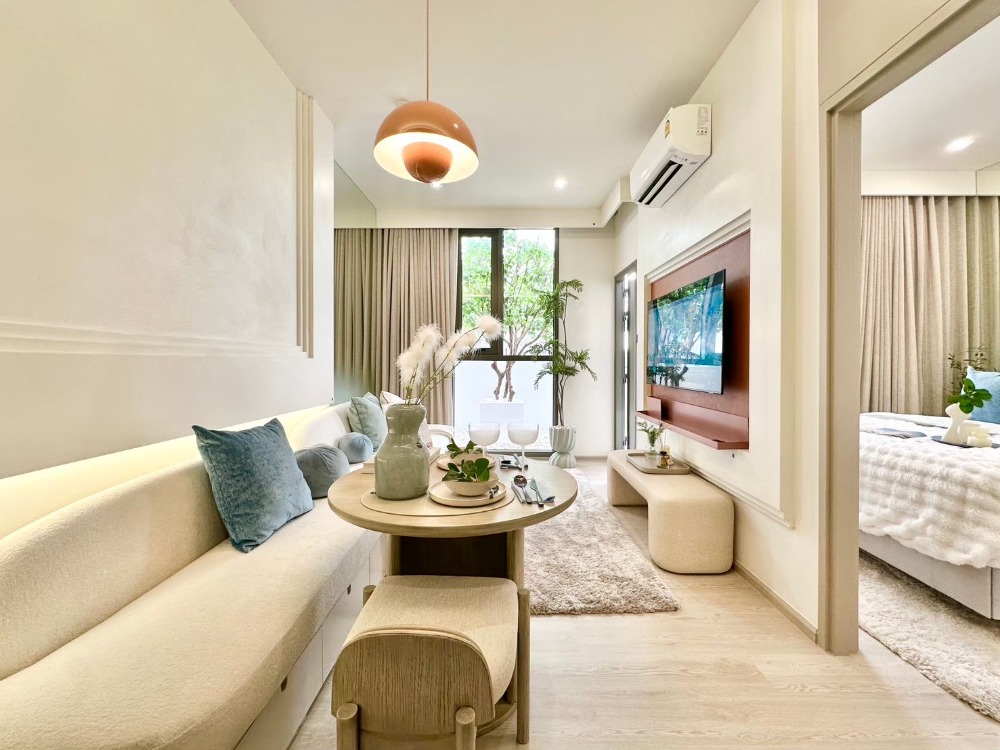 ✨Urgent sale!! Buy directly from the project✨The Reference Ekkamai (1 bedroom, 34 sq m.) only 7.29 MB!! Tel.0922635410 (Earth)