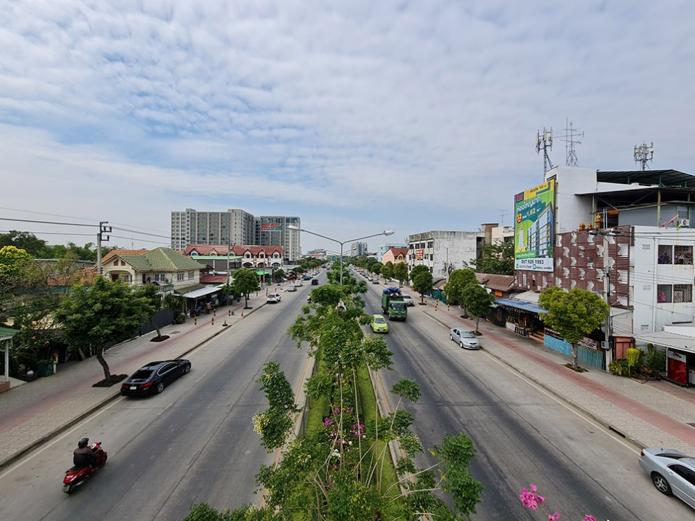 ขายที่ดิน ติดถนนใหญ่ เทพรักษ์ 576 ตร.ว. ถมแล้ว ใกล้รถไฟฟ้าสายหยุด พื้นที่สีส้ม ** – รูปที่ 2
