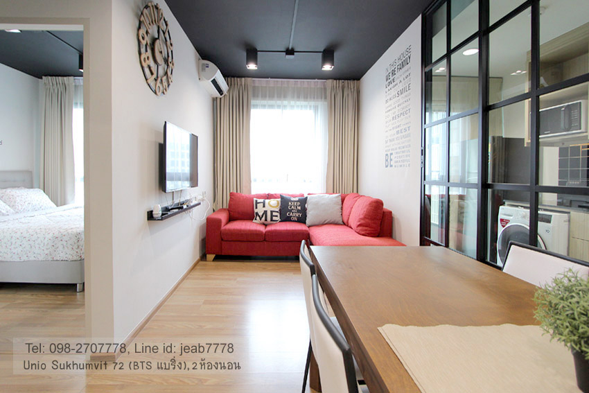 📌 ขาย คอนโดยูนิโอ สุขุมวิท 72 (BTS แบริ่ง) 42 ตร.ม. 2 ห้องนอน แต่งสวย – รูปที่ 2