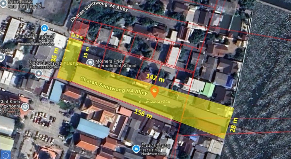 ให้เช่าที่ดินริมแม่น้ำเจ้าพระยา ซอยจรัญสนิทวงศ์ 94 ใกล้ MRT สถานีบางอ้อ พื้นที่ 2 ไร่เศษ เข้าซอยเพียง 270 เมตร บรรยากาศดี เงียบสงบ ให้เช่าที่ดินริมแม่น้ำเจ้าพระยา ซอยจรัญสนิทวงศ์ 94 ใกล้ MRT สถานีบางอ้อ พื้นที่ 2 ไร่เศษ เข้าซอยเพียง 270 เมตร บรรยากาศดี เงียบสงบ