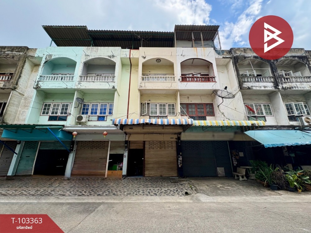 Commercial building for sale, 3 floors, Setthakit 1, Krathum Baen, Samut Sakhon