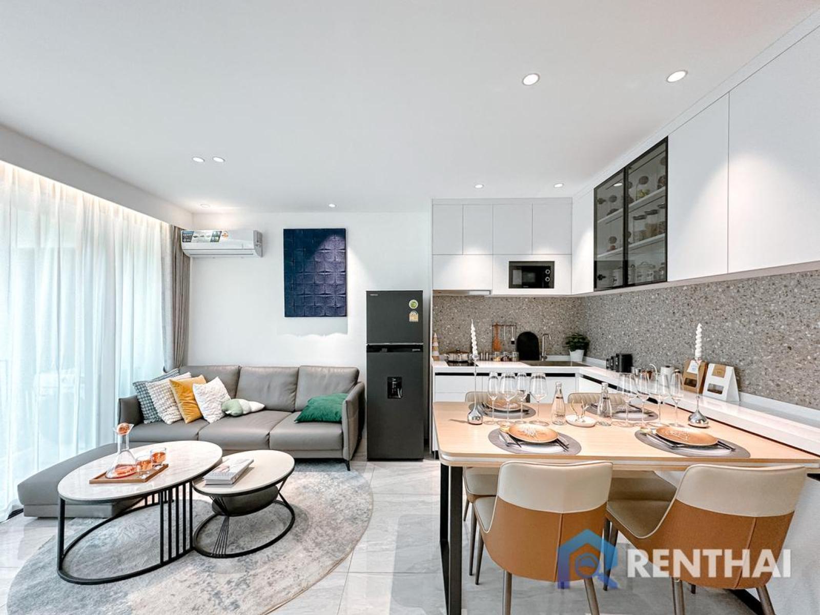 Beautiful 3bed Wyndham Fantasea Condo Chalong in Phuket: Bathtub, Gym, Pool – รูปที่ 4