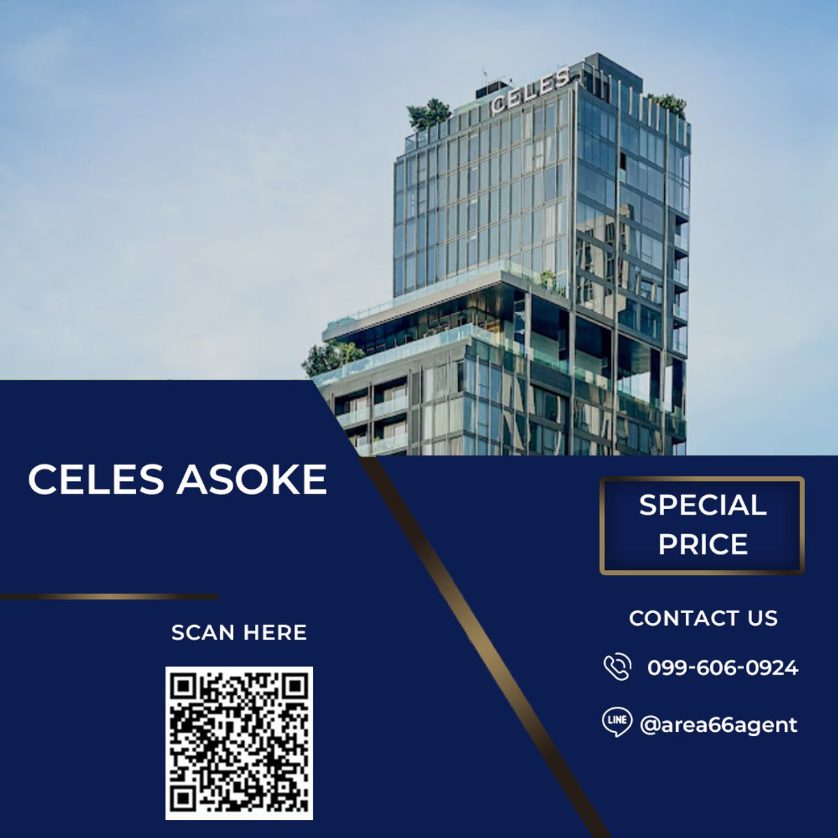 🔥 For sale!! Celes Asoke Condo