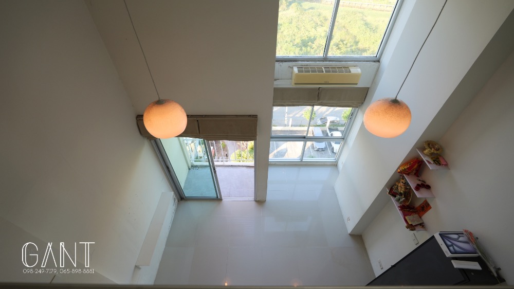 (G-044) ขาย ละติจูด คอนโด เอแบค บางนา Latitude Condo-ABAC Bangna ห้องดูเพล็กซ์ 2 ชั้น – รูปที่ 2