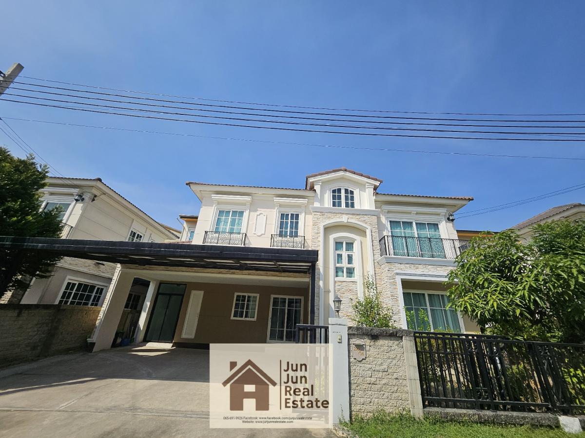 💥ใหม่ยกหลัง 55,000/เดือน💥แกรนดิโอ ลาดพร้าว-เกษตรนวมินทร์ (Grandio Ladprao-Kaset Nawamin) บ้านเดี่ยว 2 ชั้น 💥เฟอร์+เครื่องใช้ไฟฟ้าใหม่ยกหลัง