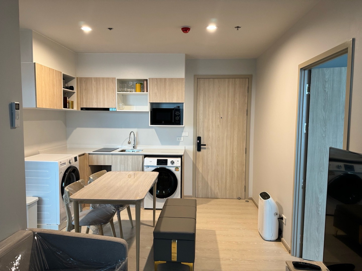 🔥For Rent Now🔥 Noble New Mega Plus Bangna, 2 Bedrooms, Beautiful View, Fully Furnished, Ready to Move In