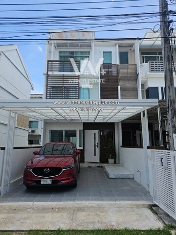 ให้เช่าทาวน์โฮม3ชั้น หมู่บ้านบ้านใหม่ กรุงเทพกรีฑา ซ.7(แลนด์แอนเฮ้าส์) พร้อมอยู่ – รูปที่ 2