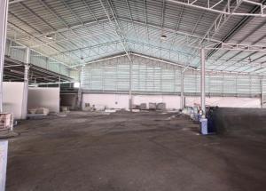 Warehouse + Office + 2 storey Detached house for Sale, area 1 rai location Bangplee, land color yellow