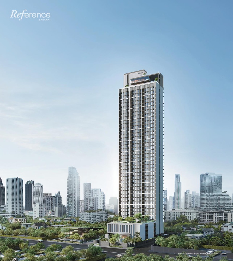 Reference Ekkamai 3-bed 103.82 sq.m. [Foreigner Quota] East View – รูปที่ 3